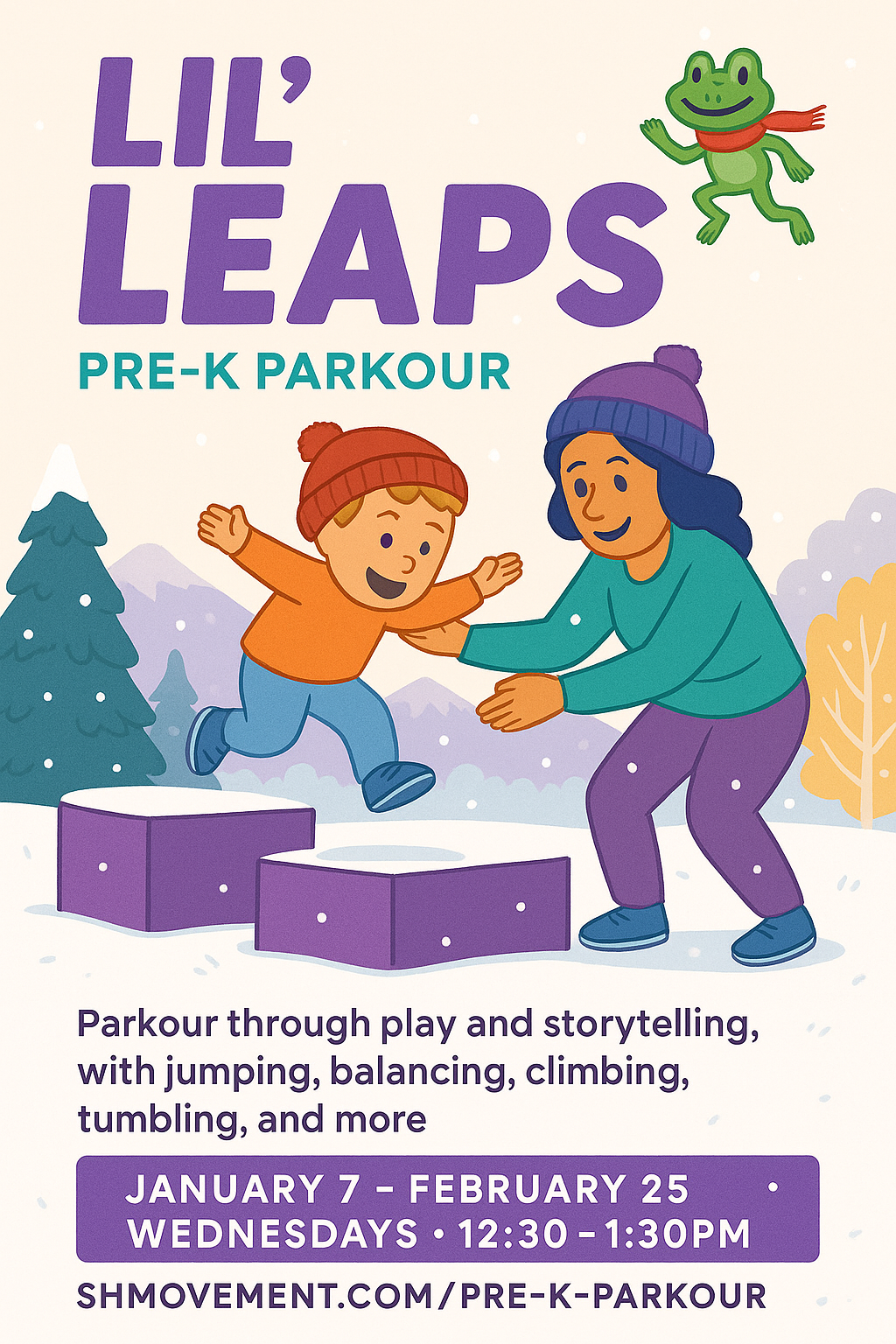 Pre K Parkour and Sports, Boulder, Colorado