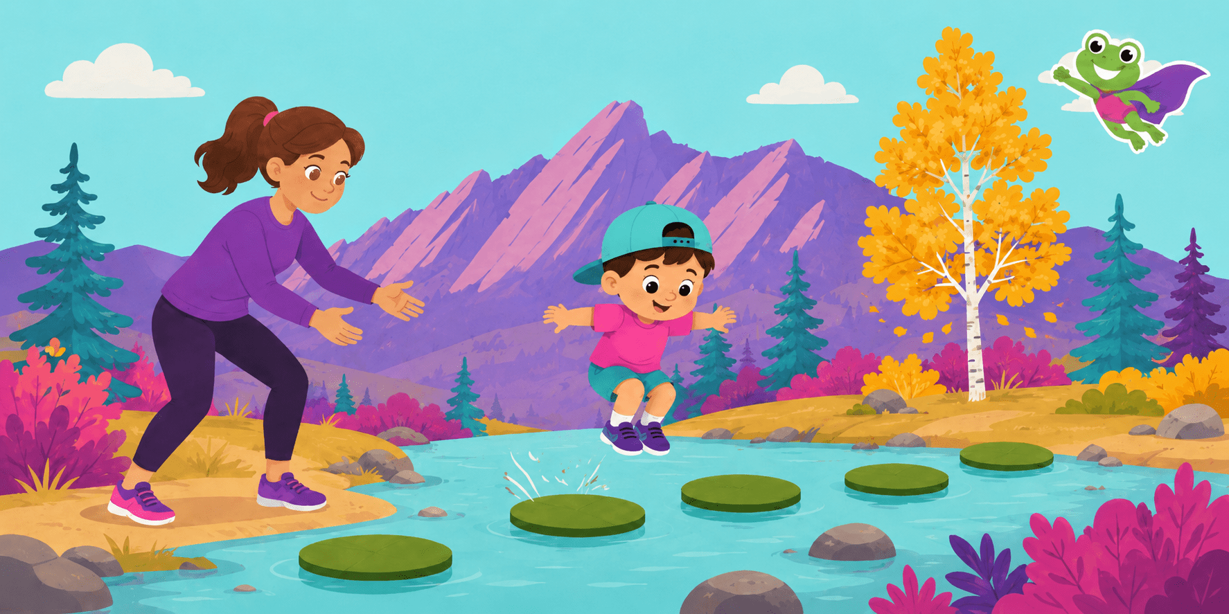Lil' Leaps Pre K parkour at Superhuman Academy